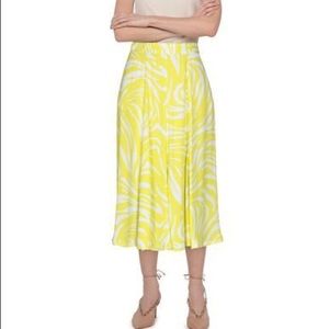 MSGM Milano Pleated Midi Skirt